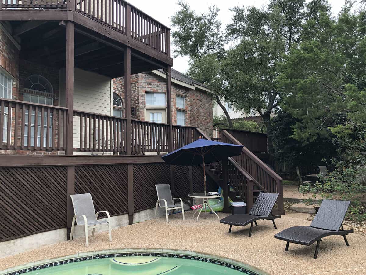 Before Archadeck of Austin